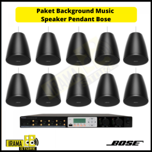 Paket Background Music Speaker Ceiling Pendant Bose DM3P - 10 Speaker